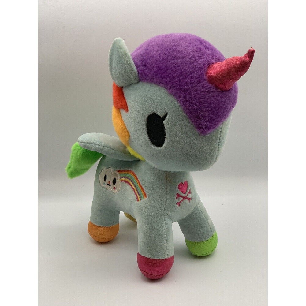 Aurora Tokidoki Unicorno Rare 11” Pixie Plush Stuffed MLP Rainbow Dash Pegasus
